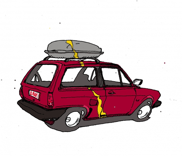 changer,d',avis,?,moi,jamais,vw,polo,mk1,la fourmi,dessin,sketch