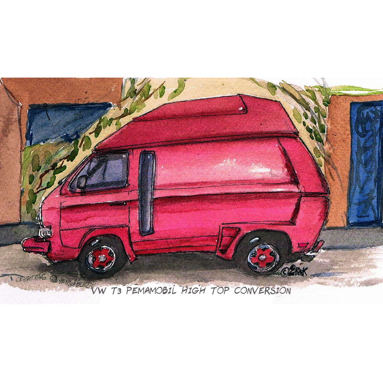 vw T3 pemamobil aqua