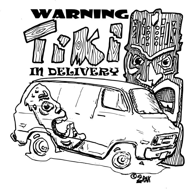 tiki delivery bw